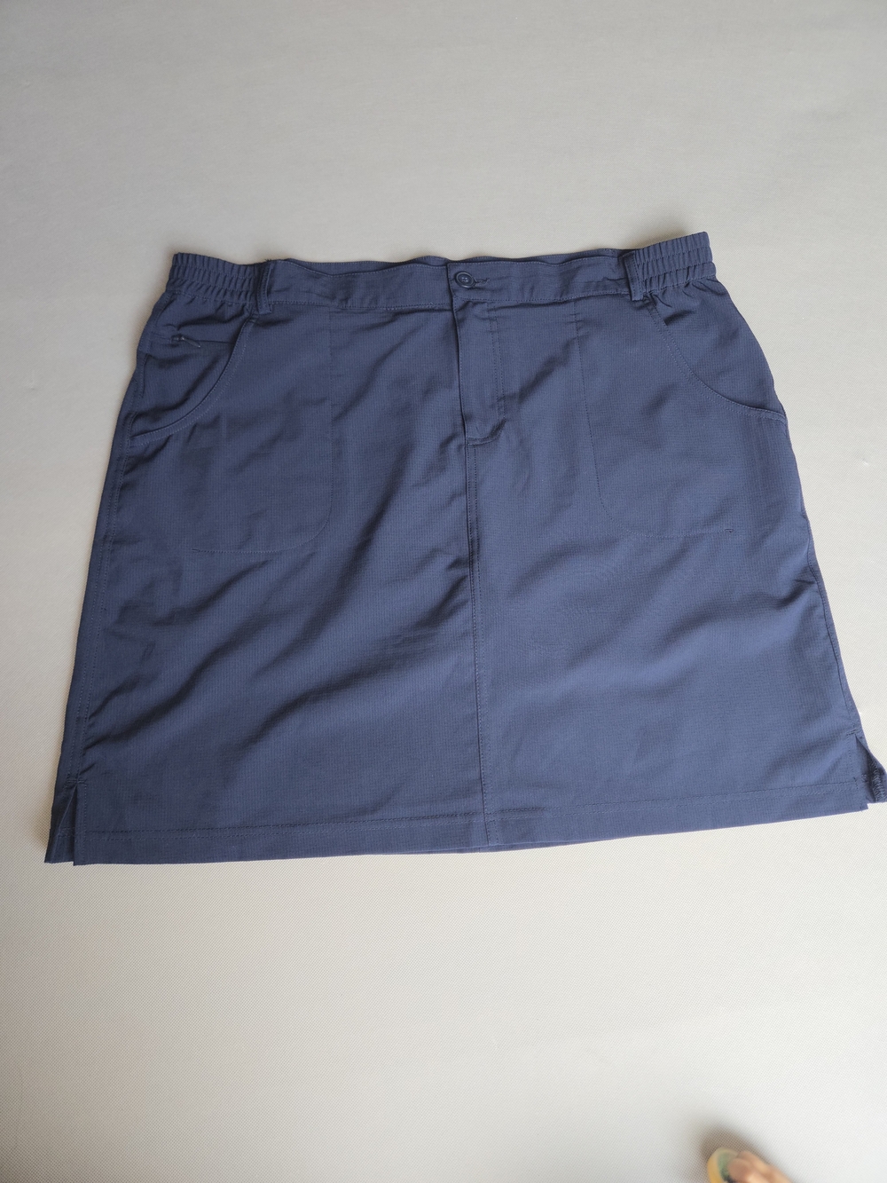 Tilley Navy Blue Active Skort XL - Women's Hiking Golf Skirt With Shorts